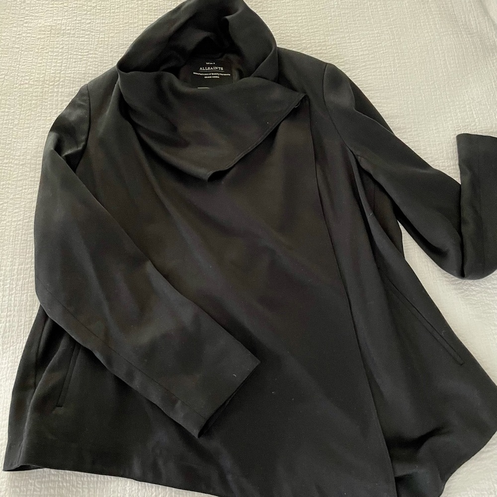AllSaints all-season black jacket (sz. 8)